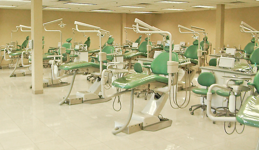 Vancouver College of Dental Hygiene main clinic interior